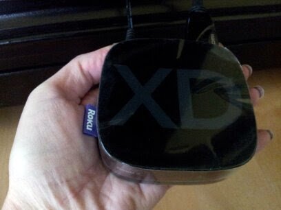 Roku device is small enough to fit in my hand