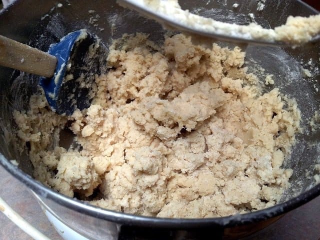 Crumble cookie dough, but it is what you want