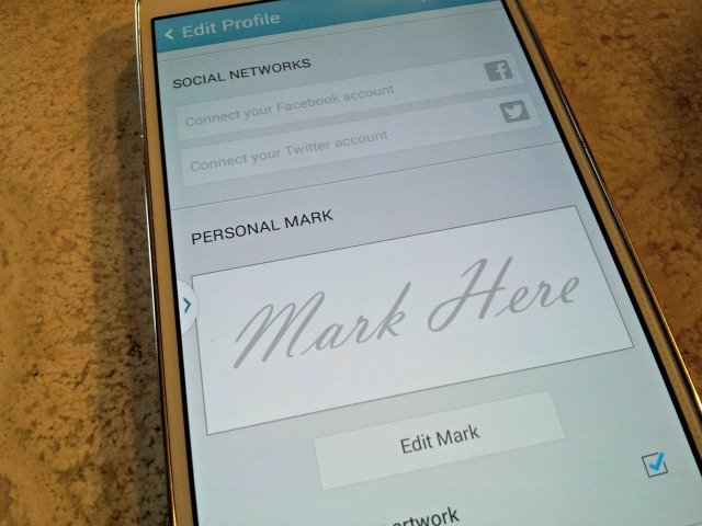 Profile options within Pen.Up
