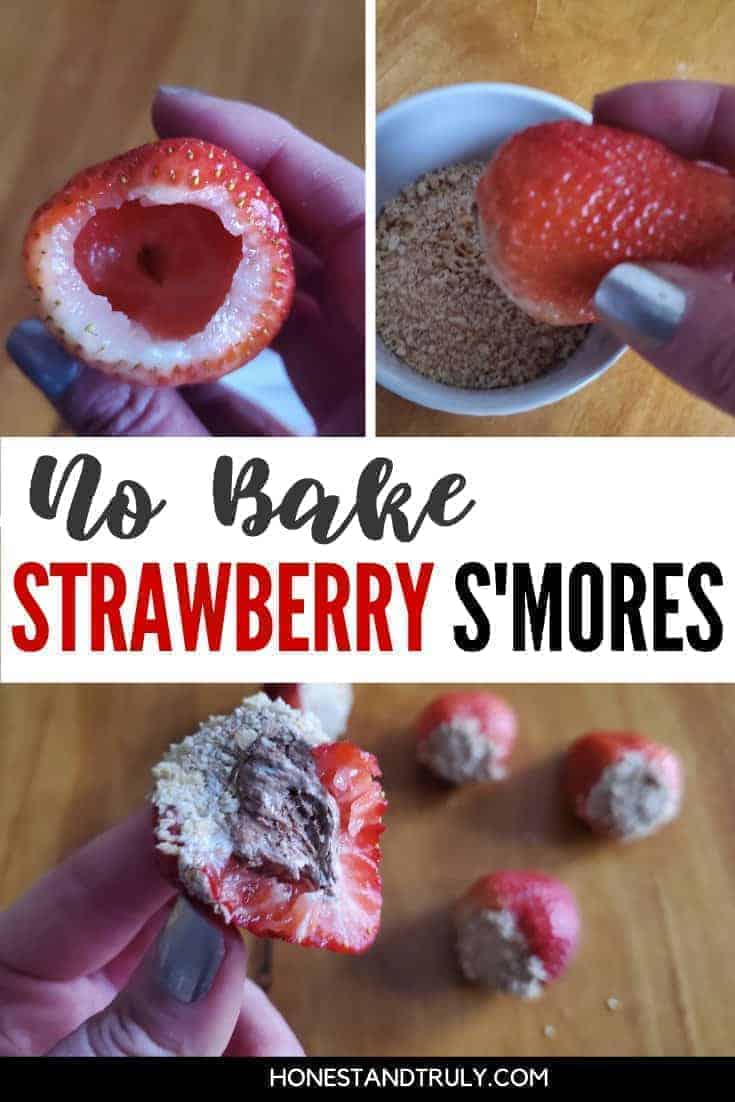 No bake Strawberry smores