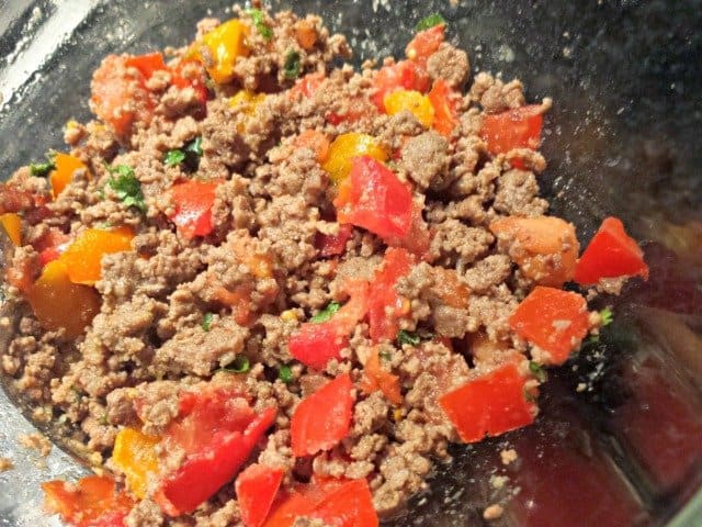 Delicious filling for taco pocket recipe