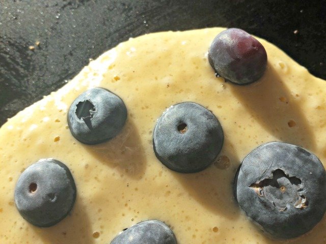 Pancake is not quite ready to flip