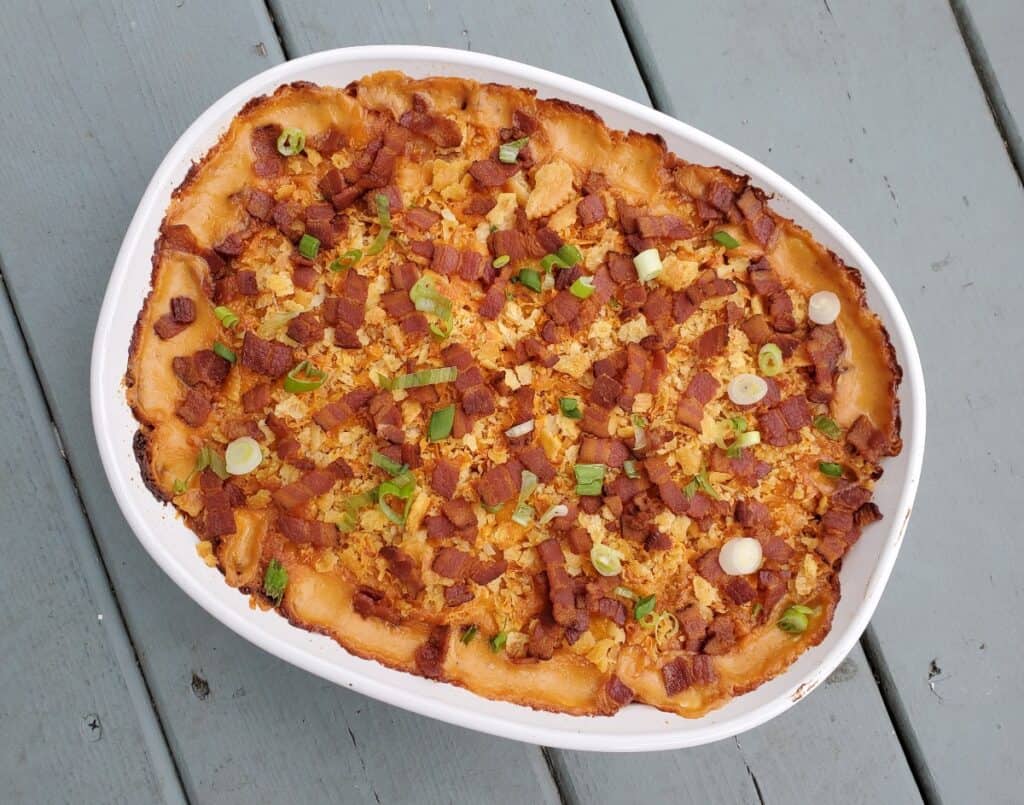 Fully baked corn casserole