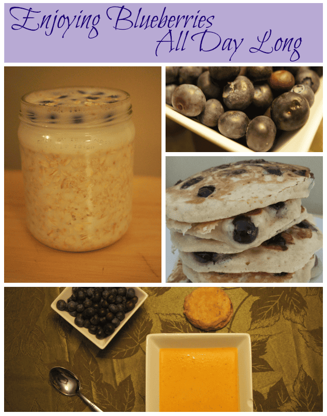 Blueberry eating ideas