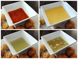 Loving the fantastic four dipping sauces