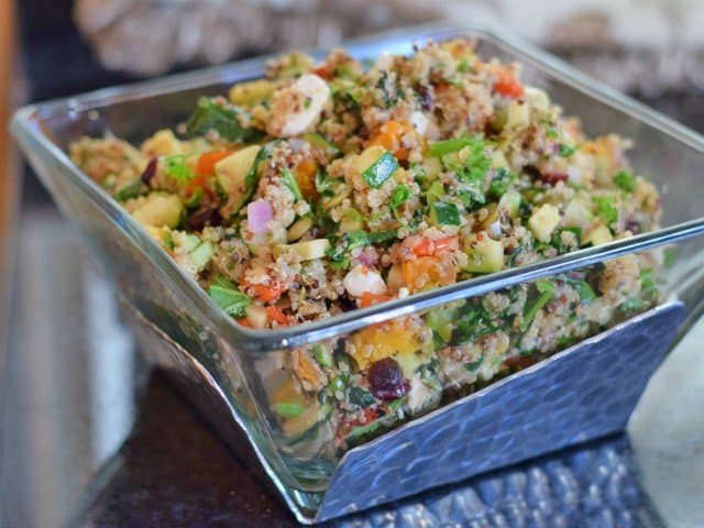 Amazing harvest quinoa salad