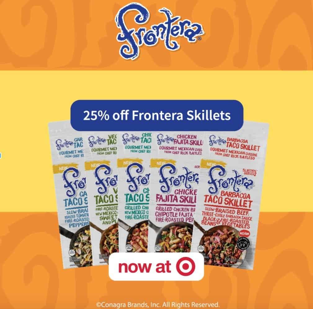 25% off Frontera at Target