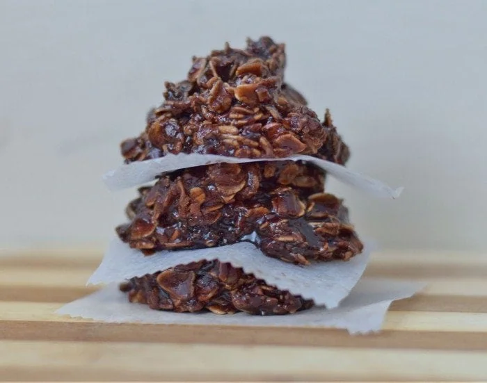 No bake reindeer poop cookies for Santa