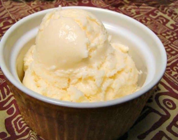 Homemade dole whip ice cream recipe