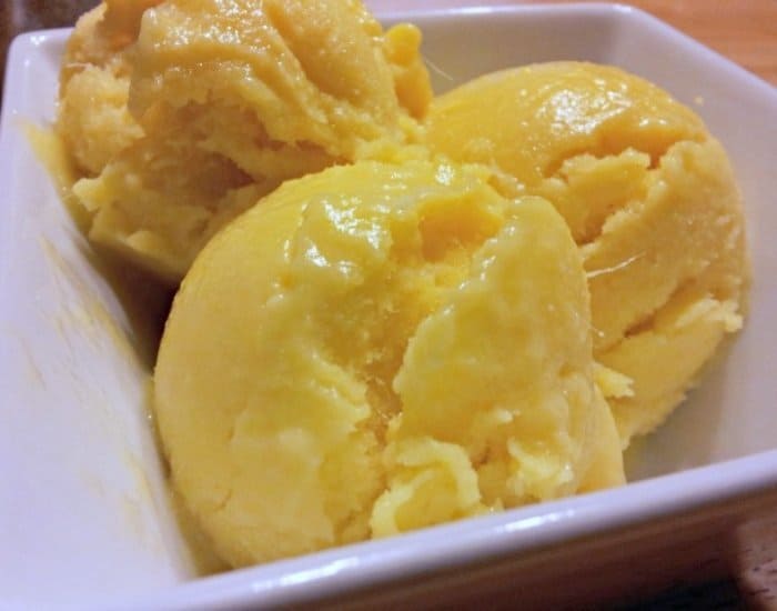Mango Frozen Yogurt recipe