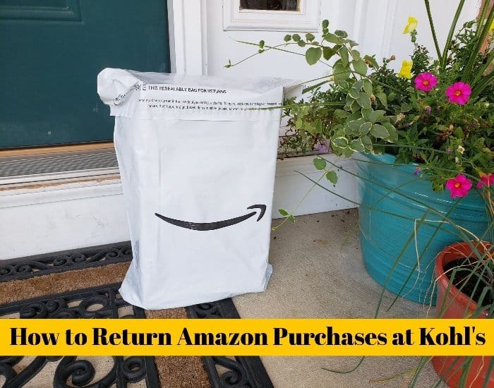 How to Return Amazon Purchases at Kohl's