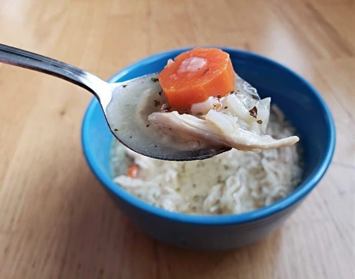 Gluten free chicken and rice soup