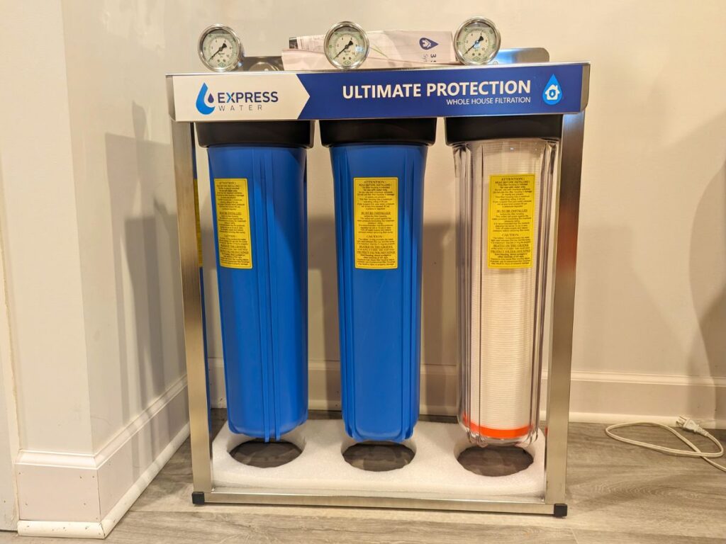 Express Water Ultimate Protection Whole House Water System.