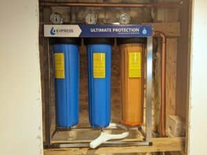 Express Water installed in a home.