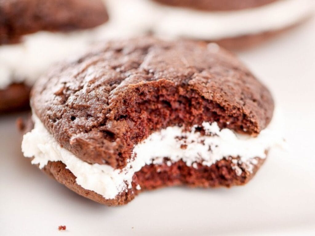 Image shows irresistible whoopie pies.