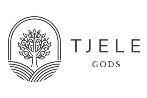 Billedet viser Humano Tjele logo med et træ og åbne bøger, symboliserende vækst og læring.