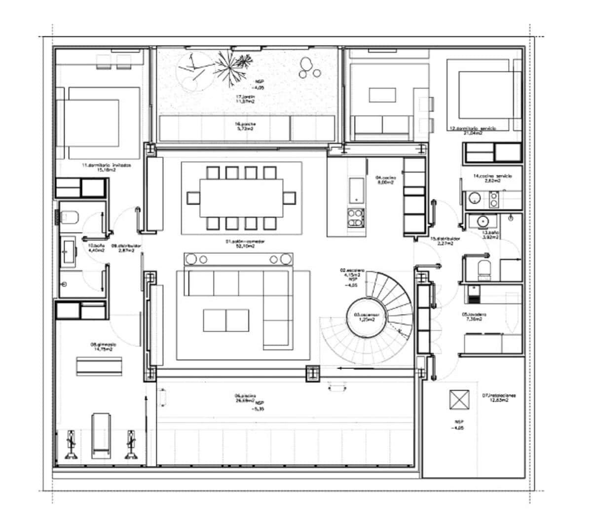 Architectural House in Colonia del Retiro