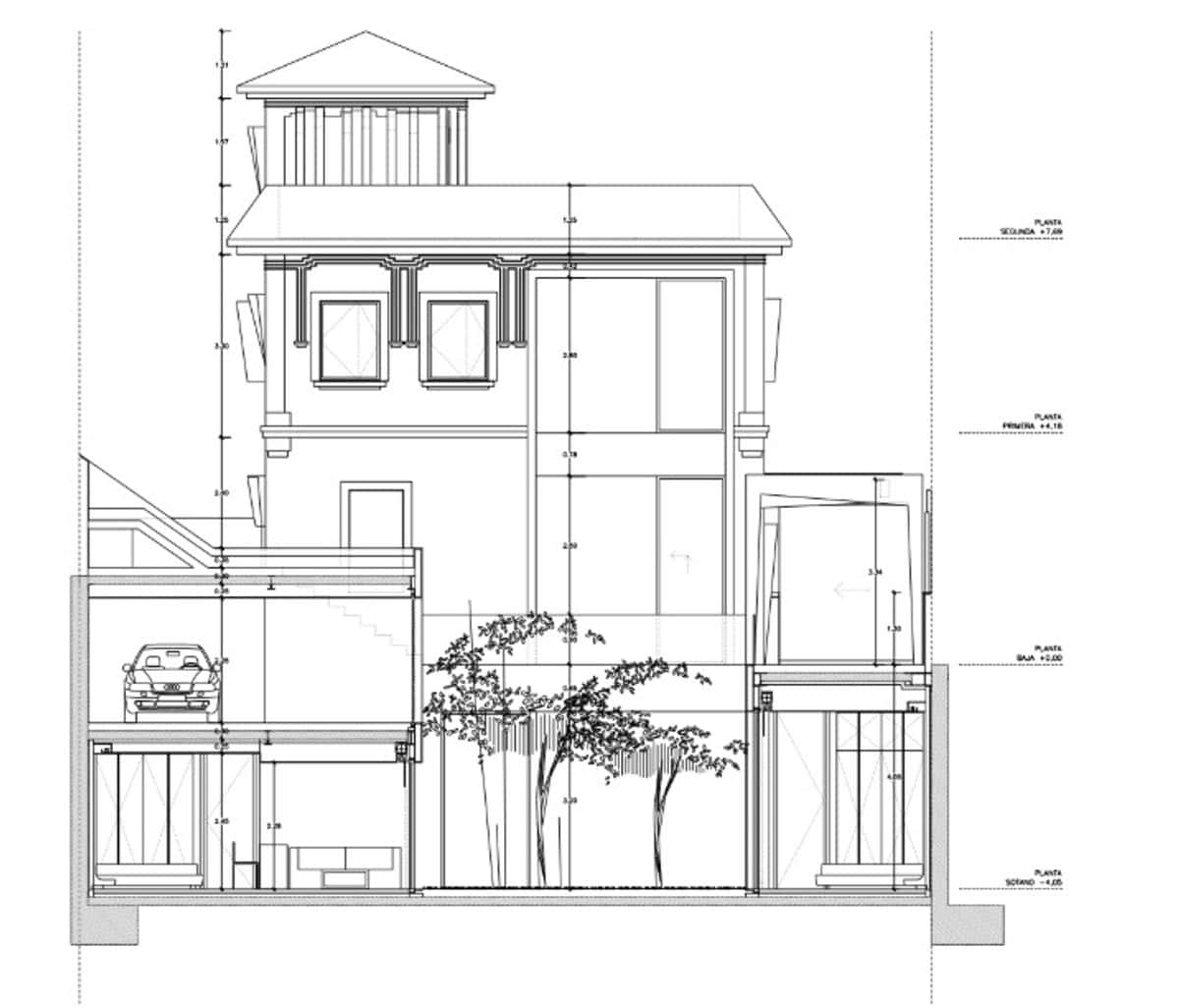 Architectural House in Colonia del Retiro