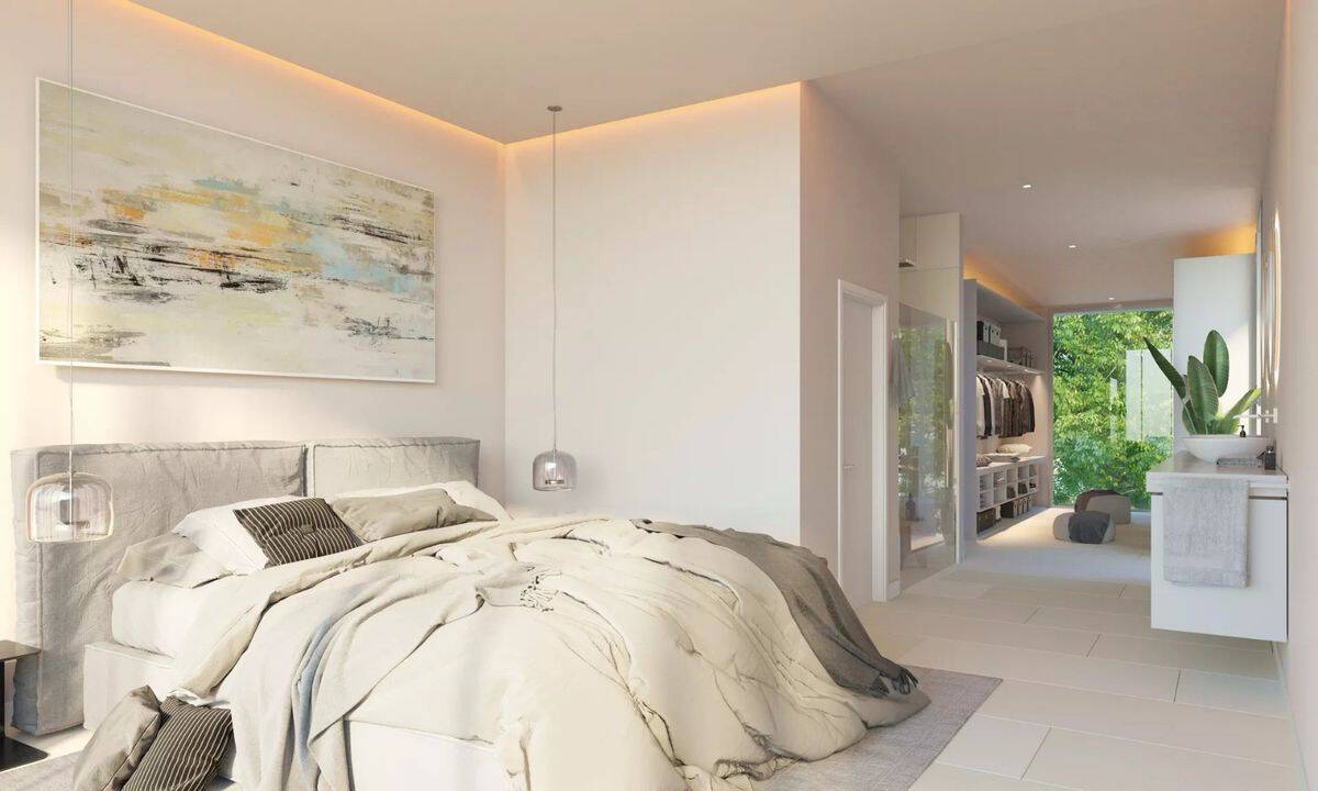 Organic Villa with Panoramic Bay Views