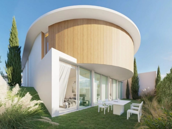 Villa Orgánica con Vistas Panorámicas a la Bahía