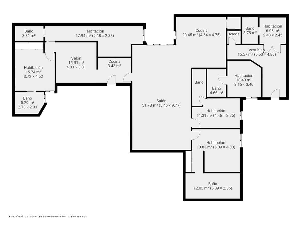 Dual-Living Apartment in Recoletos