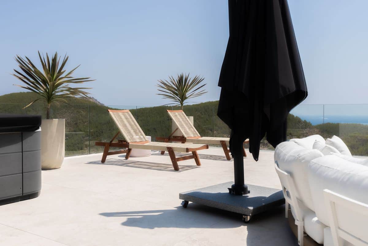 Villa con vistas al mar en Roca Llisa