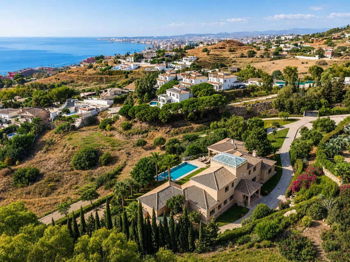 Finca con vistas al mar en Benalmádena