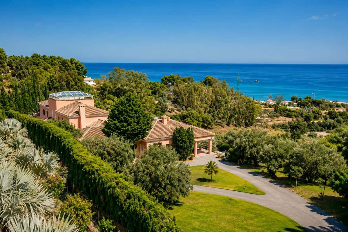 Finca con vistas al mar en Benalmádena