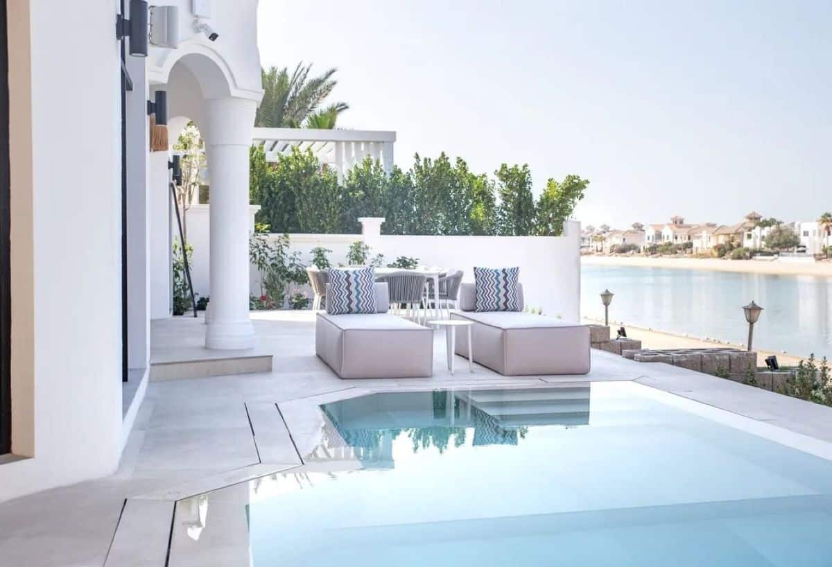 Garden Villa with Direct Beach Access