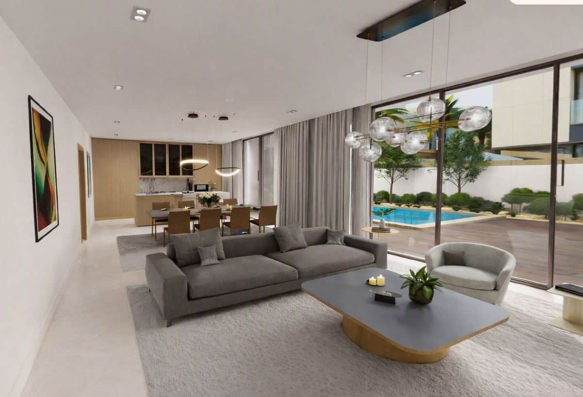 Villa d’angolo a Saadiyat Lagoons