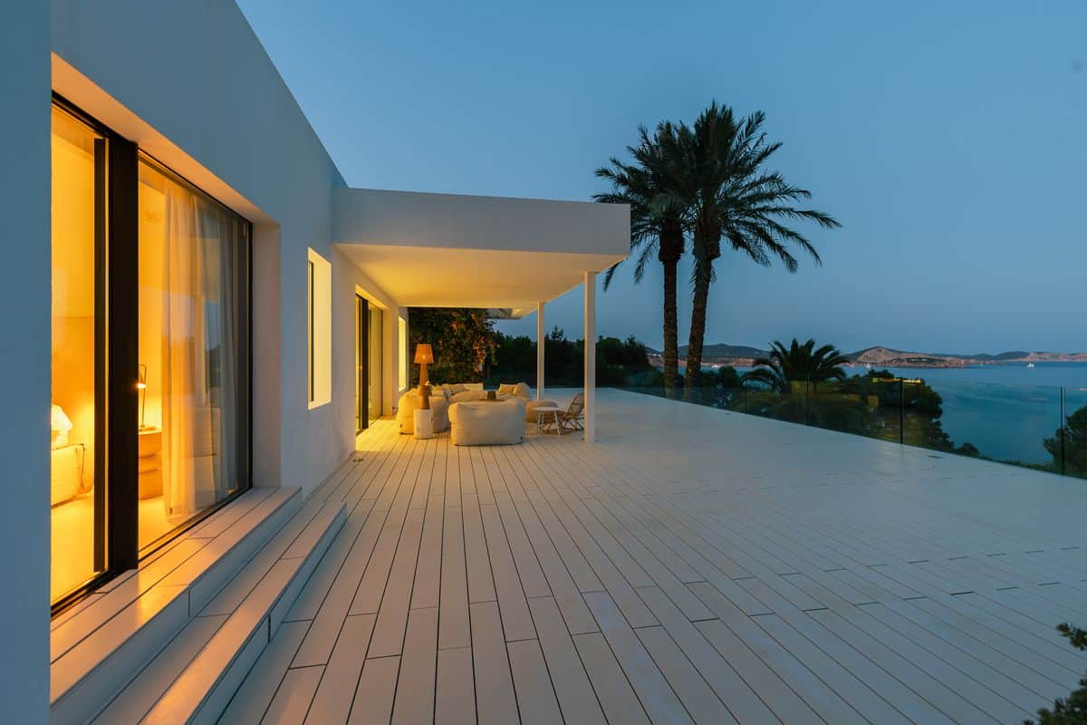 Villa con vistas al mar en Es Cubells