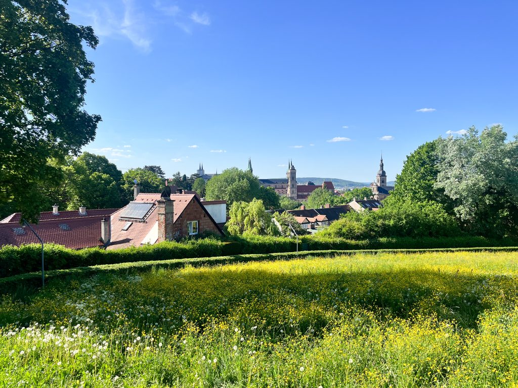 The view of Bamberg from Spezial Keller