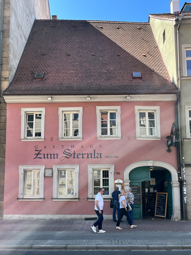 Zum Sternla, one of the newest, but still one of the best breweries in Bamberg