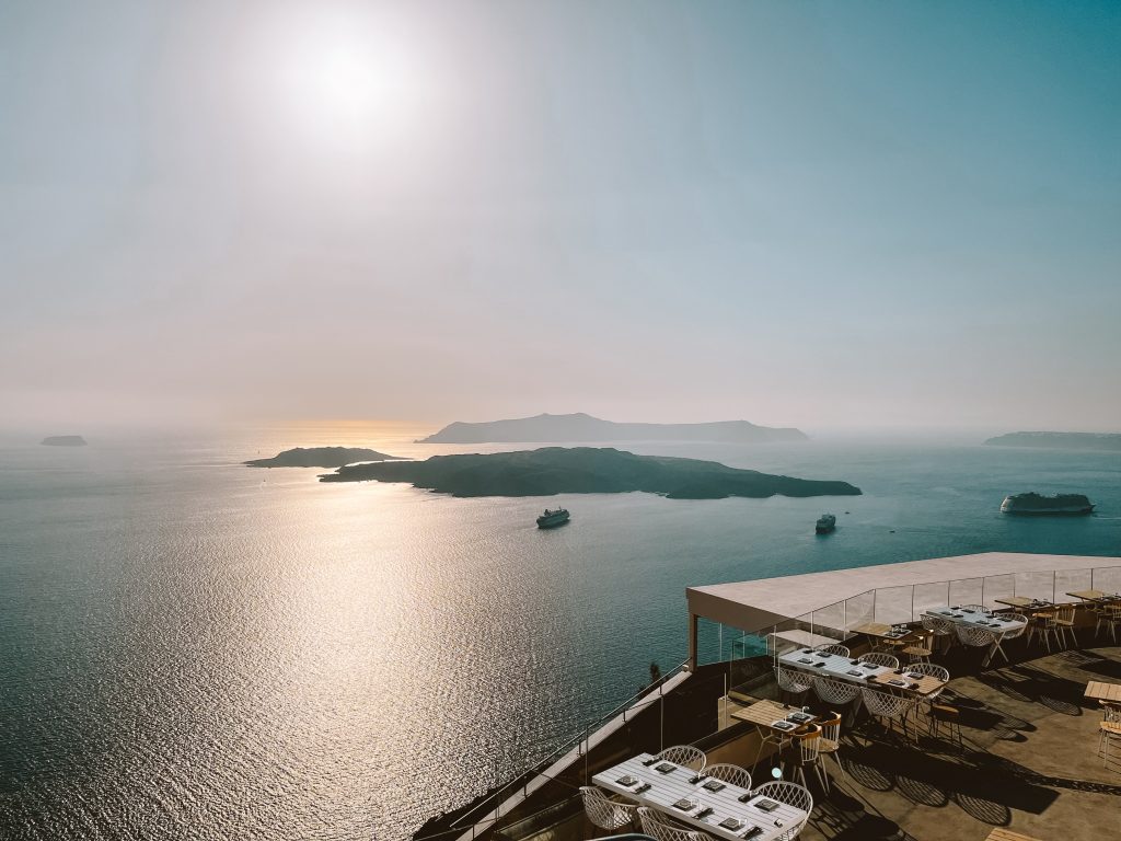 Caldera views from Santo Wines
