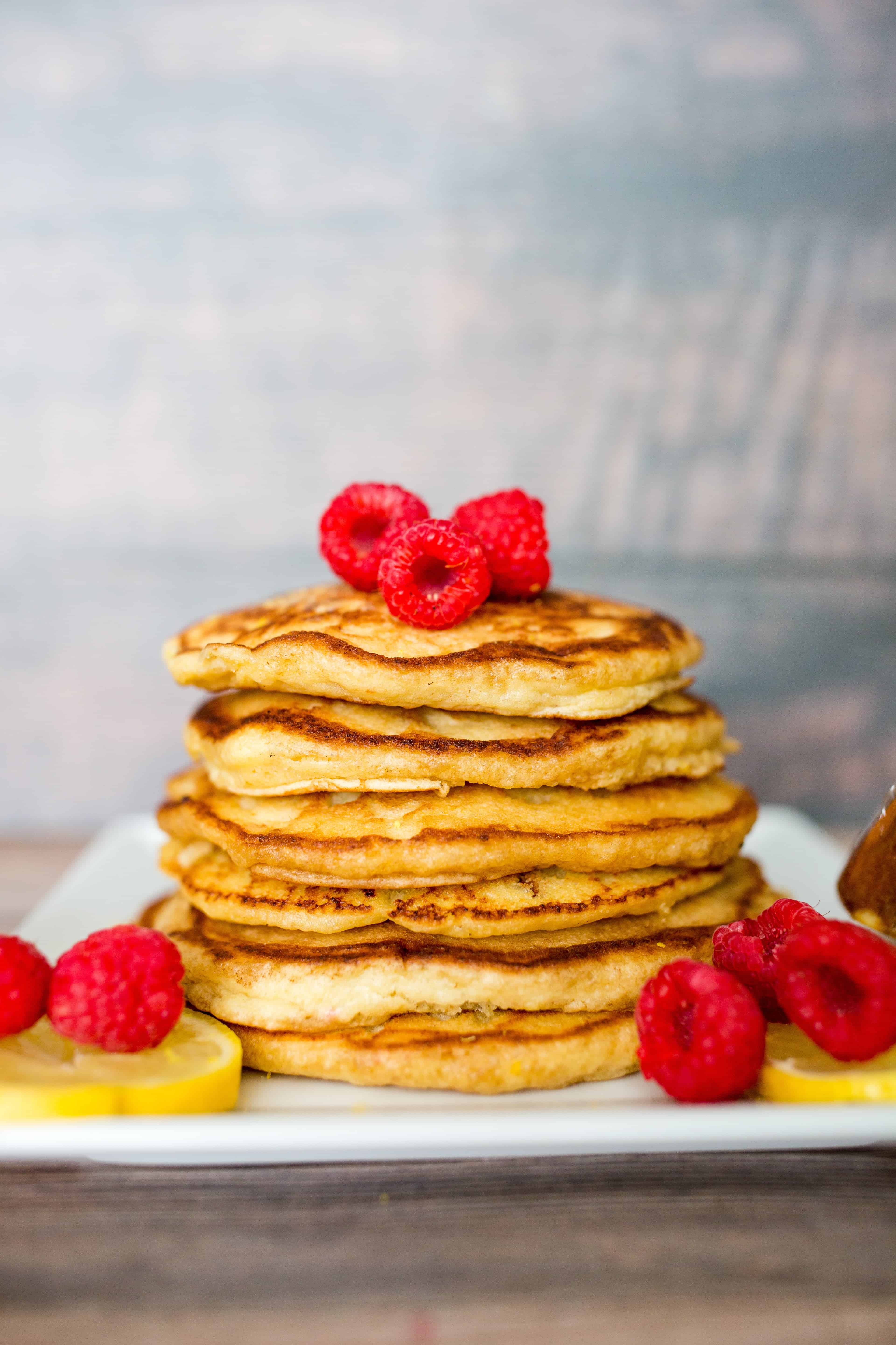 Lemon Ricotta Pancakes