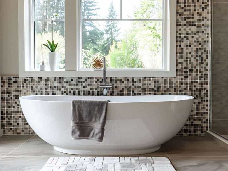 How to Choose Bathroom Tiles: Trends, Tips, and Material Guide - Contemporary bathroom