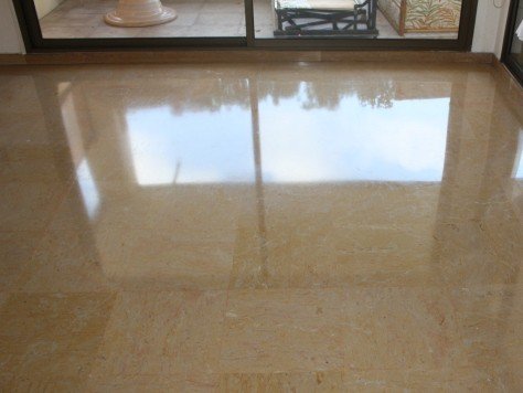 Levigatura loft pavimenti in marmo Milano