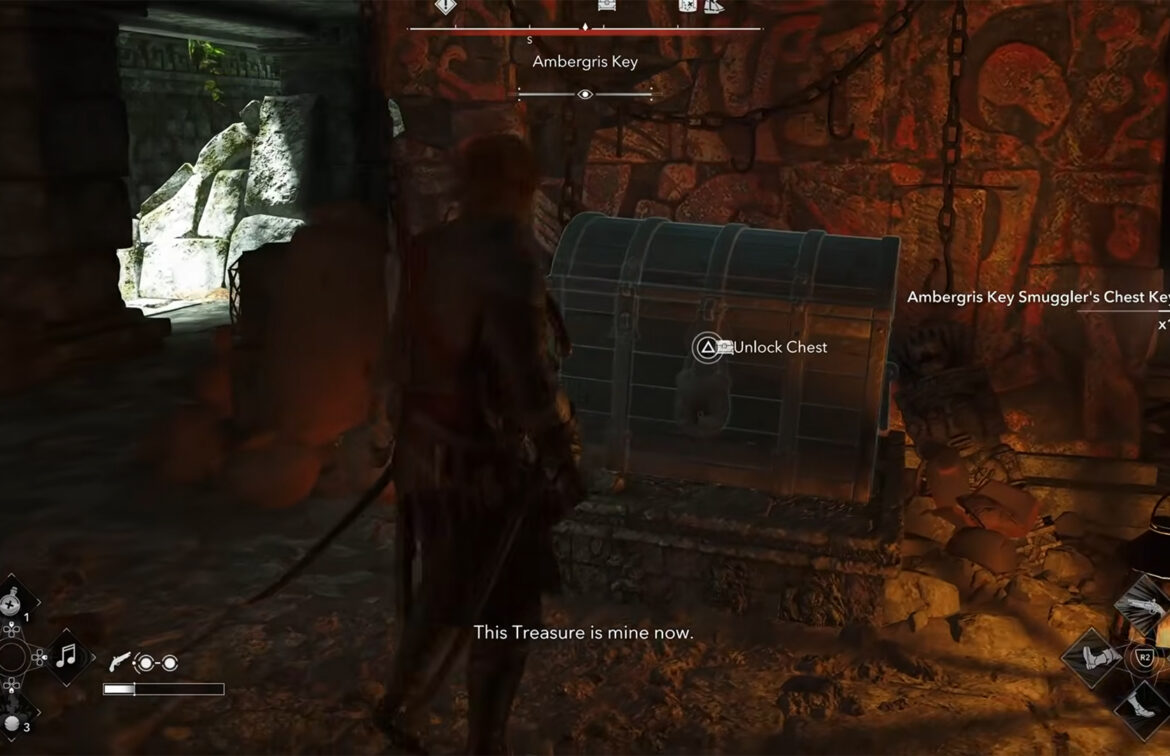 Ambergris Key Smuggler's Chest Key