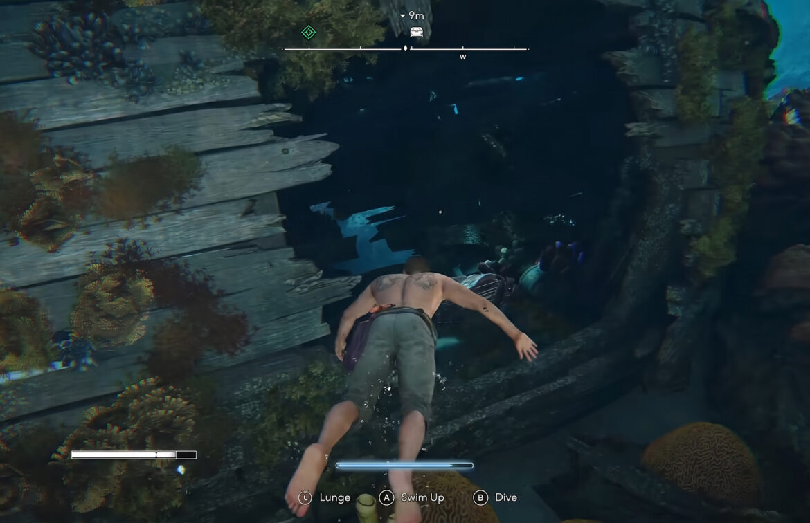 Find and open the reward chest