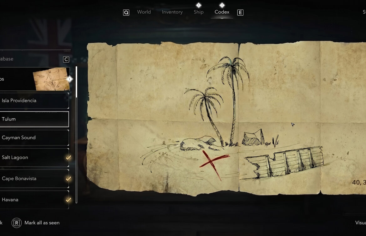 Tulum Treasure Map