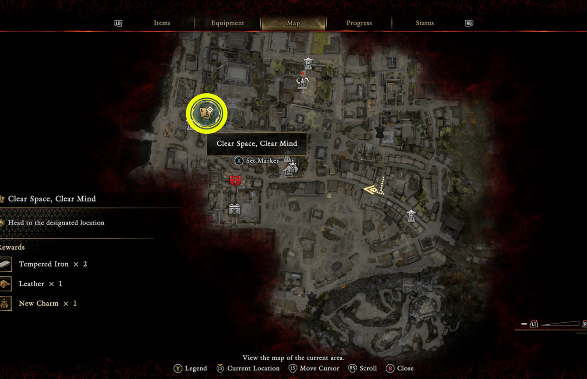Clearing all Genma enemies Location