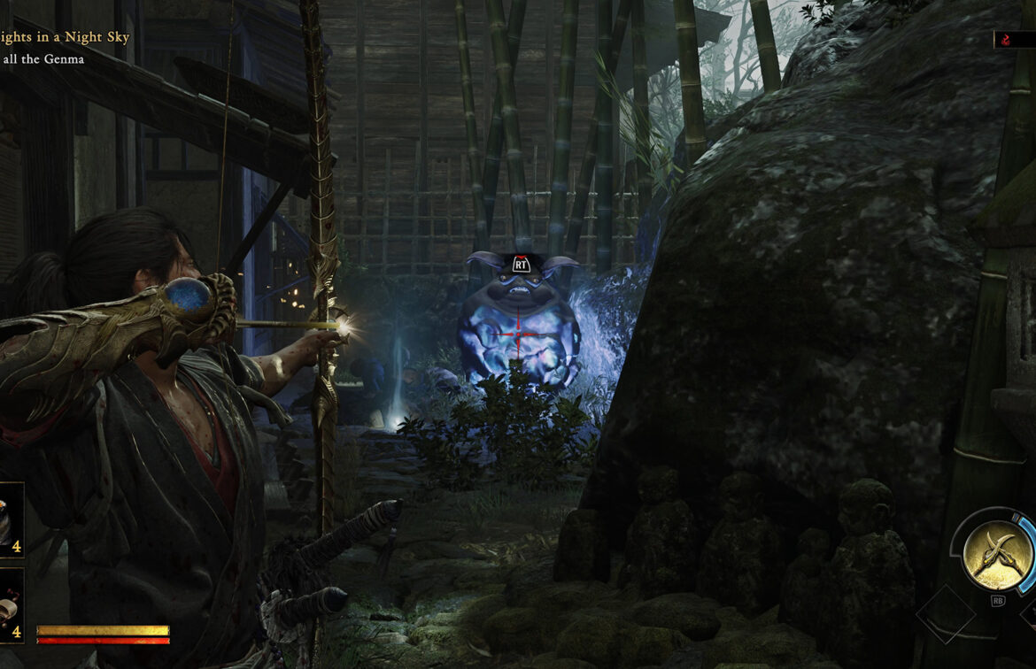 Timing Your Oni Bow Shots