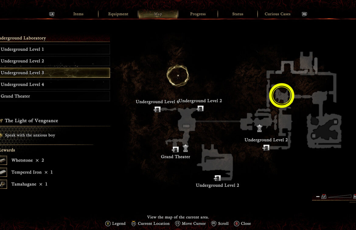 Where to Find the Underground Laboratory Mask Puzzle