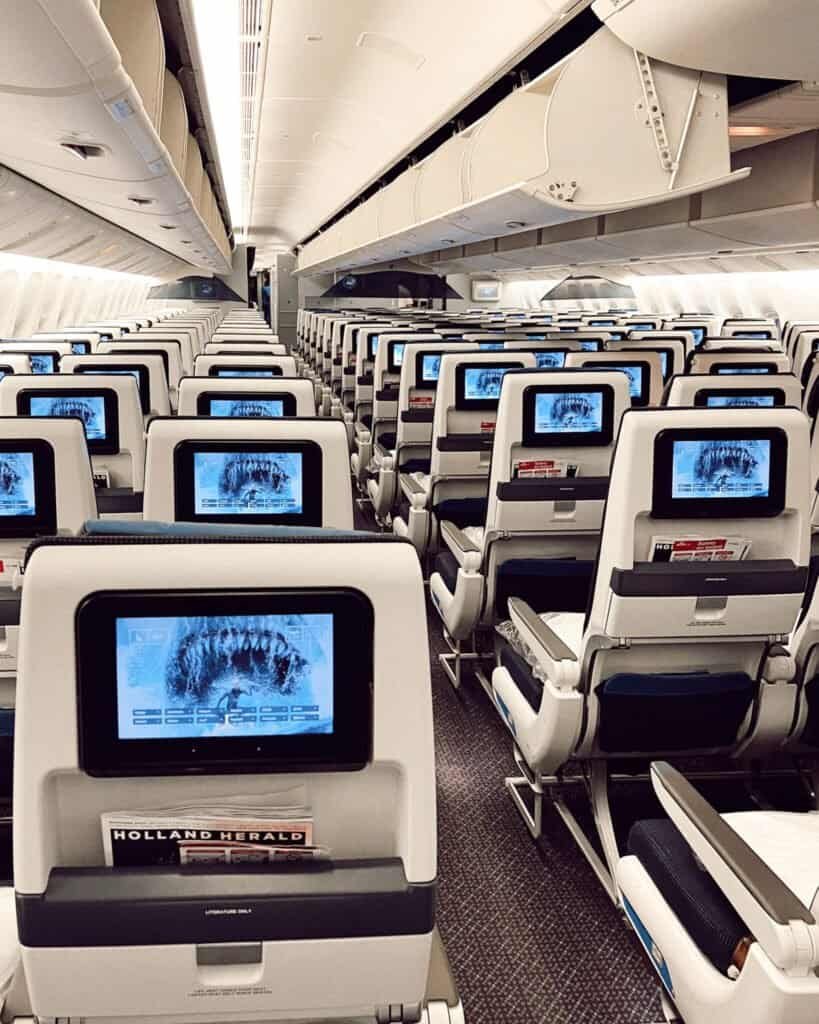 on board plane how to survive a long haul flight