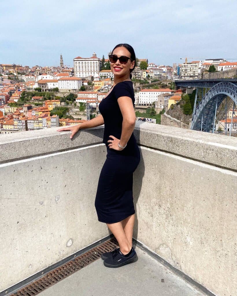 girl at view point douro river 3-day itinerary to porto