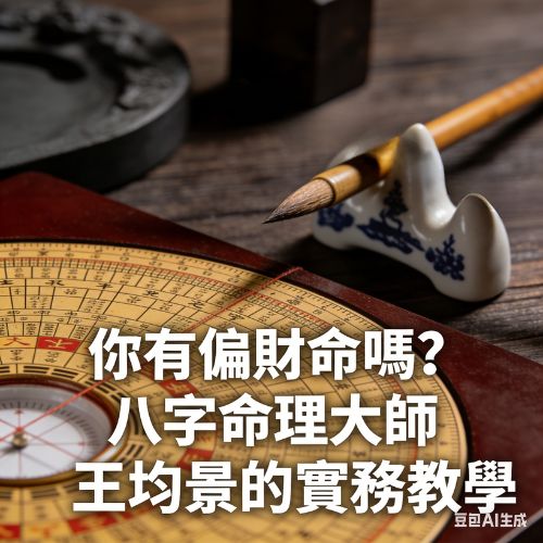 你有”偏財命”嗎?八字命理大師王均景的實務教學