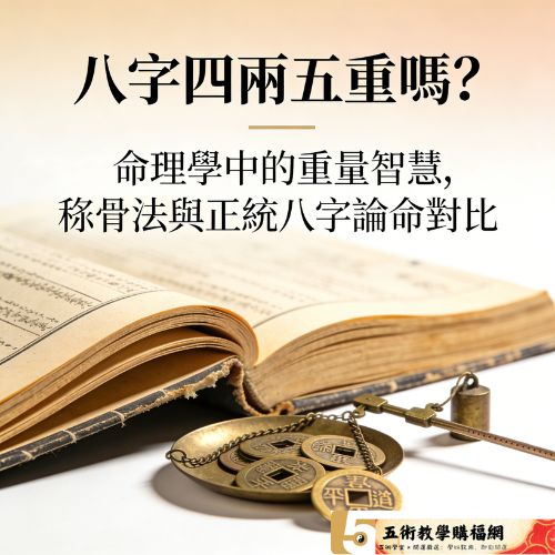 八字四兩五重嗎？命理學中的重量智慧，稱骨法與正統八字論命對比