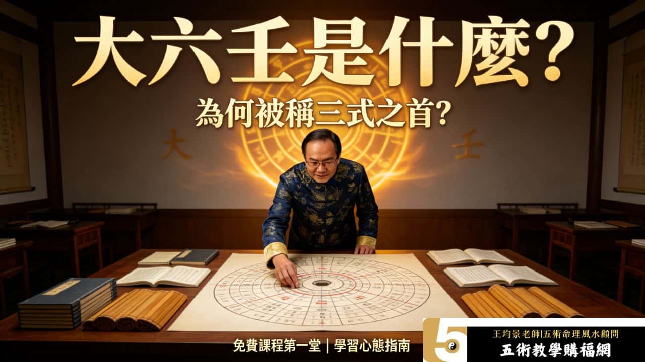 道法大六壬免費課程第一堂，大六壬是什麼？為何被稱三式之首與學習心態指南