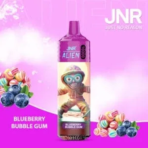 JNR ALIEN 10000 Blueberry Bubble Gum