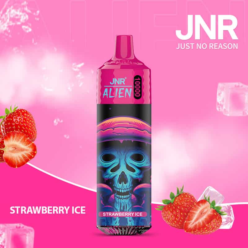 JNR Alien 10000 Strawberry Ice